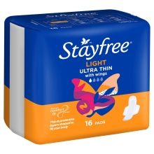 Stayfree® Ultra Thin Light Wings